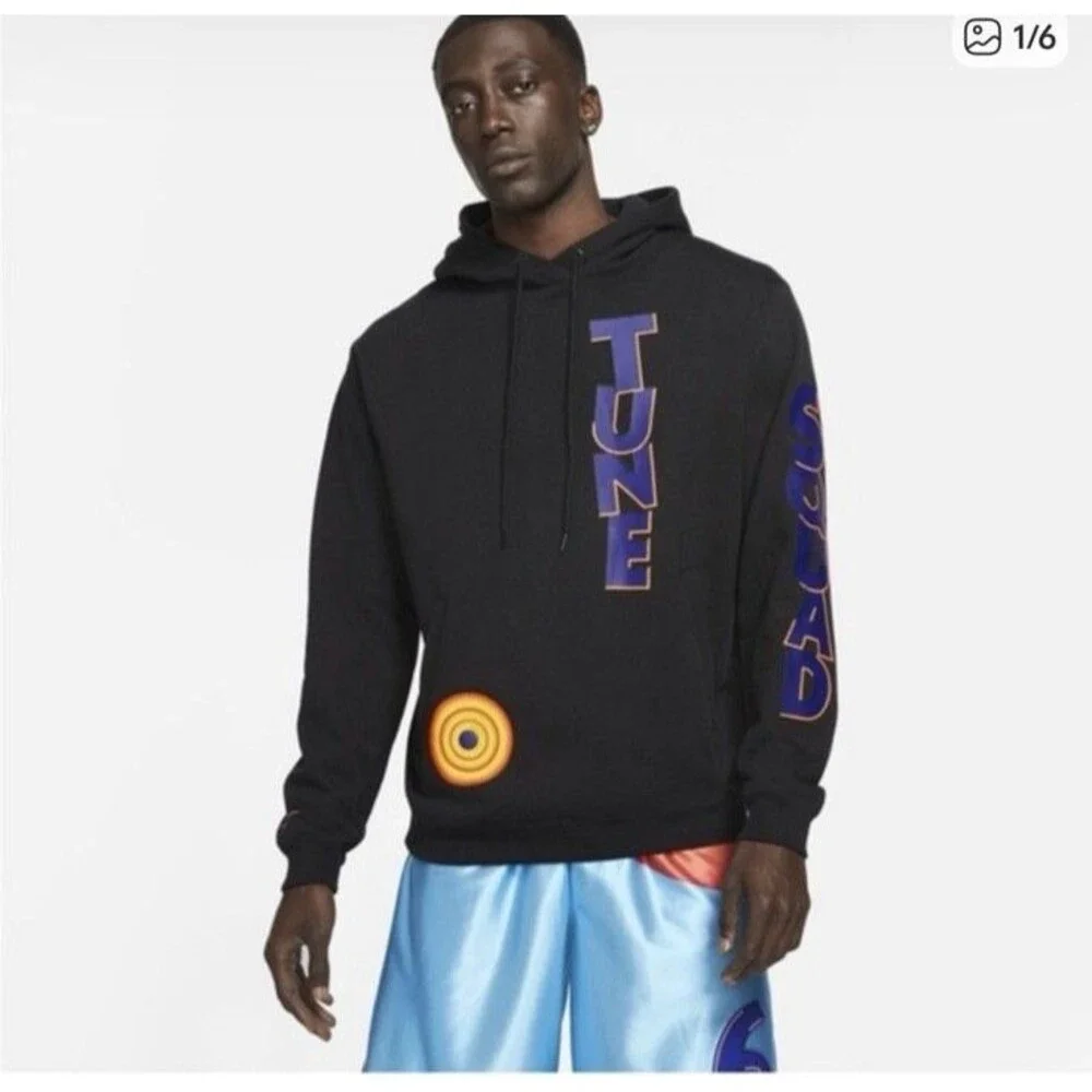 Nike LeBron Space Jam Tune Squad New Legacy Hoodie Men’s Sz Medium basketball